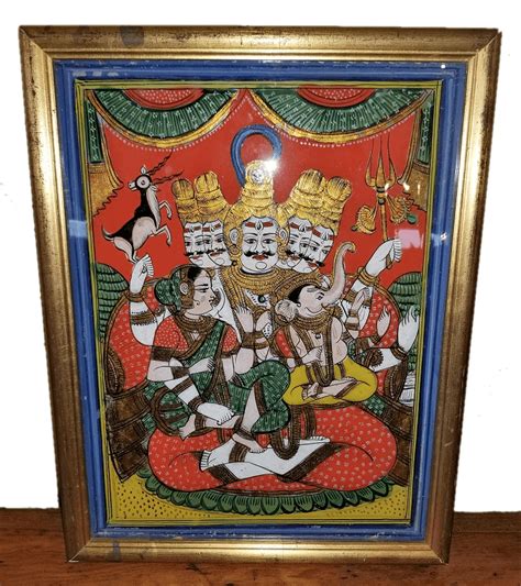 Glass Paintings Of Lord Shiva