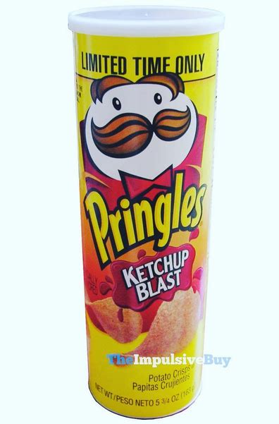 Pringles Ketchup Blast Pringles Ketchup Pops Cereal Box Salsa