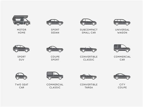 Download Free Cool Car Icons Set (With images) | Free logo mockup, Logo design mockup