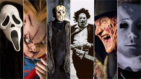 The finest fiends in film. ODEON - Horror characters - 10 movie killers we love to ...