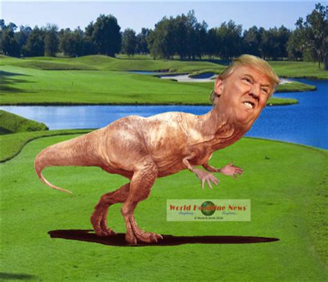 Donald is a prehistoric reptilian - Creepy Gallery | eBaum's World