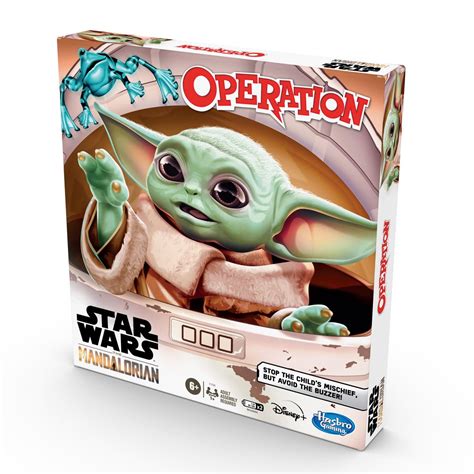 ¿puedes ayudarlo con su tirón muscular o su rana en. Juego Operando: El Mandaloriano de Star Wars