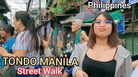 Tondo Manila Philippines Virtual Walking Tour [4k] Youtube