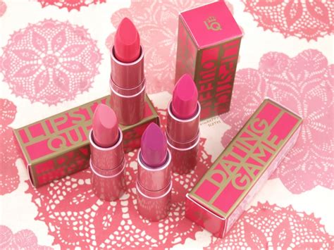 Lipstick Queen Dating Game Collection Review And Swatches Neon Lipstick Lipstick Swatches