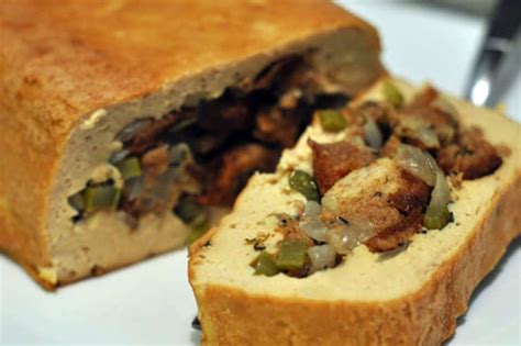Plant matter contains all the various types of protein one needs. Recipe: Thanksgiving Tofu Loaf | Vegetarian thanksgiving ...