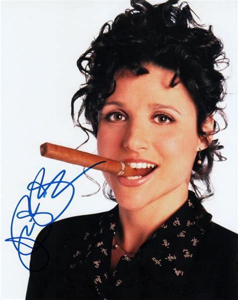 Julia Louis Dreyfus Seinfelds Cigar Aficionado Signed 1902460451