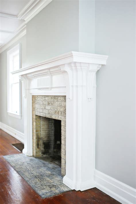 How to paint a brick fireplace. A DIY Fireplace Makeover for Under $30 - The Sweetest Occasion