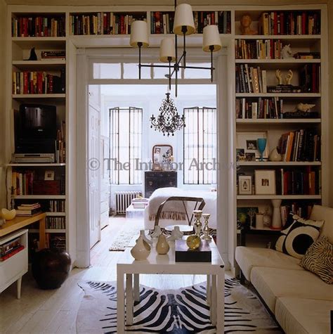A Custom Made Bookcase Is Space Saving And Creates A