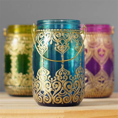 Check out our mason jar decor selection for the very best in unique or custom, handmade pieces from our home & living shops. Mason Jar Eclectic Home Decor Moroccan Style Hanging Lantern