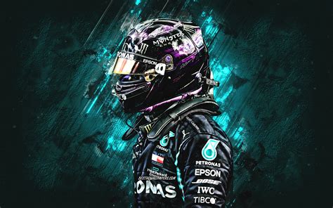 Scarica Sfondi Lewis Hamilton Pilota Automobilistico Britannico Formula Mercedes Amg