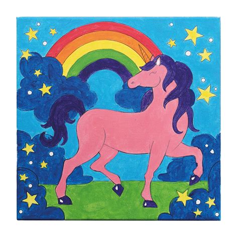 Unicorn Canvas Painting Kit By Creatology™ Michaels
