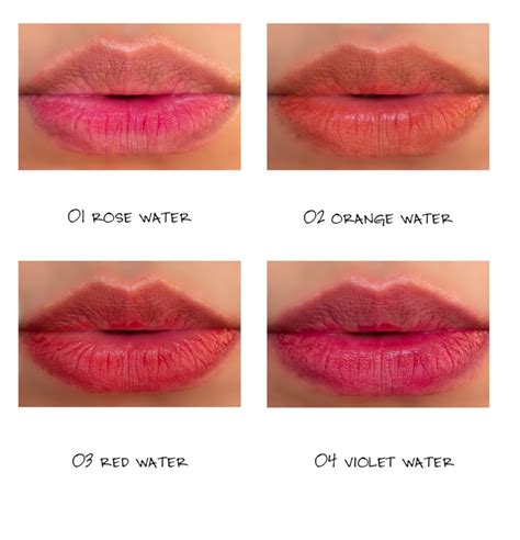Clarins Water Lip Stain Review Swatches Reviews And Other Stuff