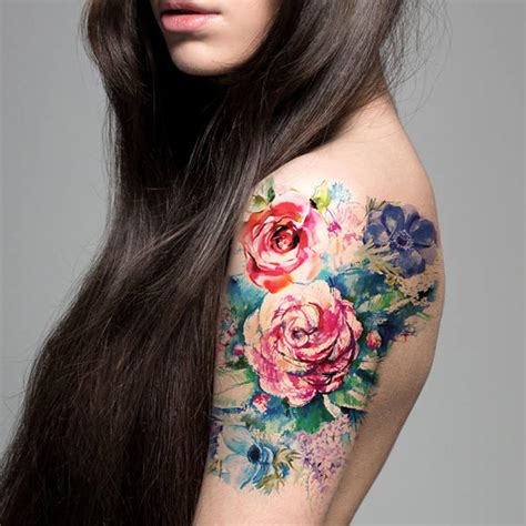Large Floral Tattoo Simplemost