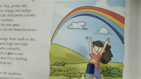 Poem On Rainbow In English For Class 2