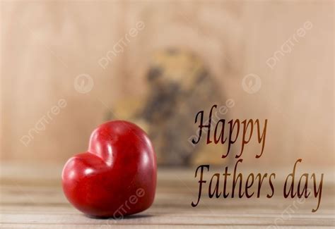 happy fathers day red heart shape happy fathers day photo background and picture for free