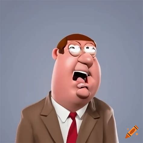 Mr Bean As Peter Griffin On Craiyon