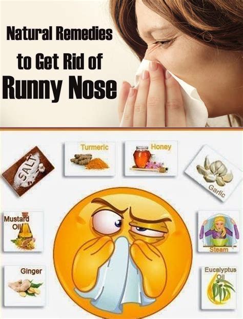 Natural Remedies To Get Rid Of Runny Nose