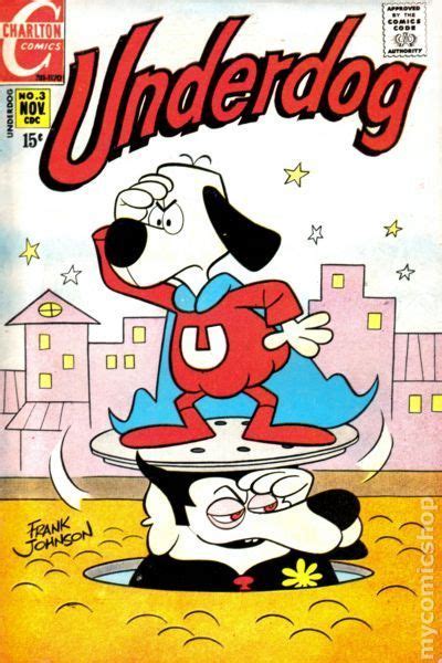 Underdog 1970 Charlton Comic Books Classic Cartoon Characters