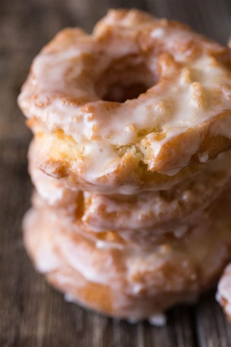 these old fashioned buttermilk donuts are all about the texture they are soft and cakey on the