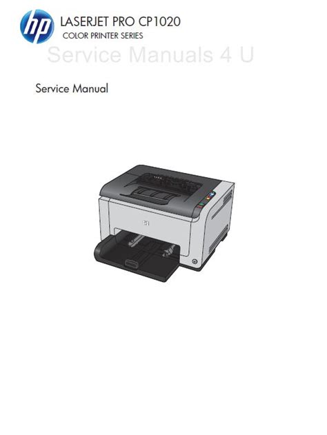 Hp Color Laserjet Cp1020 Cp1025 Service Manual Pdf