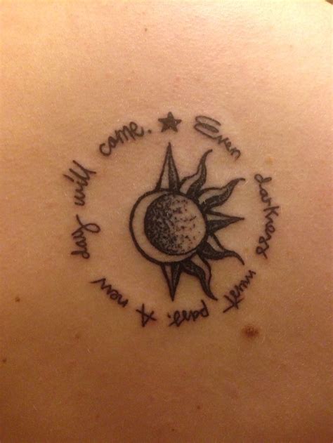 Even Darkness Must Pass A New Day Will Come My Own Lord Of The Rings Tattoo Just A Small