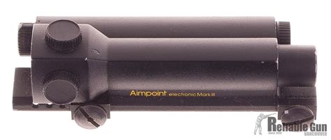 Used Aimpoint Electronic Mark Iii Red Dot Sight With Standard Low