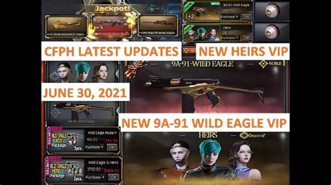 Crossfire Philippinesnew Updates June 30 2021 New 9a 91 Wild Eagle