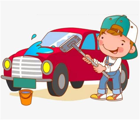 A Boy In A Car Wash Png Images Boy Clipart Car Clipart Free Buckle