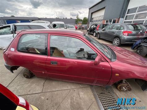 Daihatsu Charade I Tx Cx V Salvage Vehicle Red