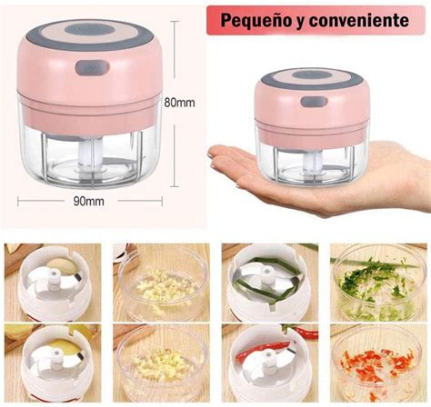 Voum Mini Food Chopper Electric 100ml Kitchen Food Processor And
