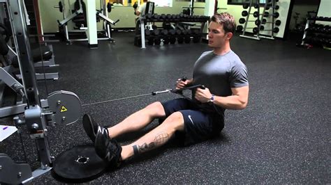 Nate Neutral Grip Seated Cable Row Youtube