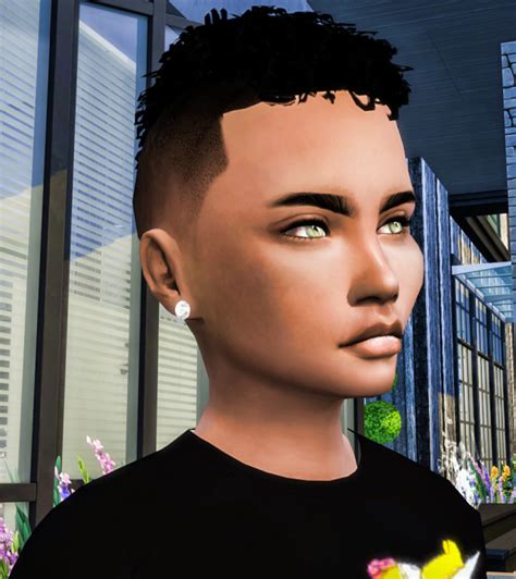 Ebonix Ts4 Cc Reblogs — Ebonixsimblr Sincerelyasimmer Curly Hawk Ts4