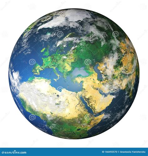 Globe Sphere Earth 3d Illustration Stock Illustration Illustration Of