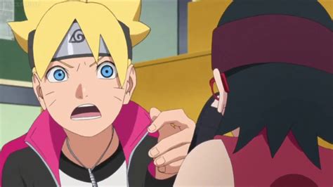 Boruto Kiss Sarada Boruto Naruto Next Generations Episode 38 Youtube