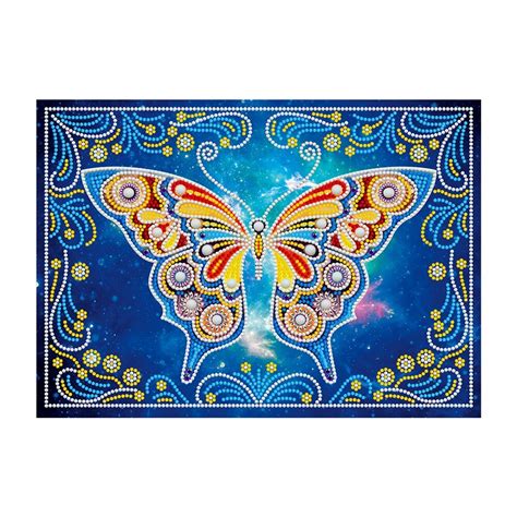 Led 5d Diamond Painting Butterfly Home Decoration Full Drill Night Light Embroidery Rhinestone