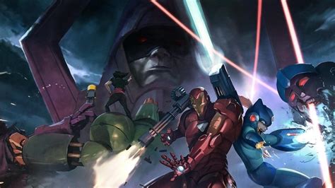 Iron Man Artwork Marvel Vs Capcom 3 Wallpaper 32489