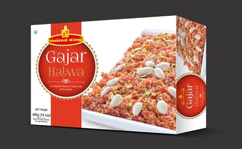 United King Frozen Gajar Halwa 400 G Iqbal Foods Inc