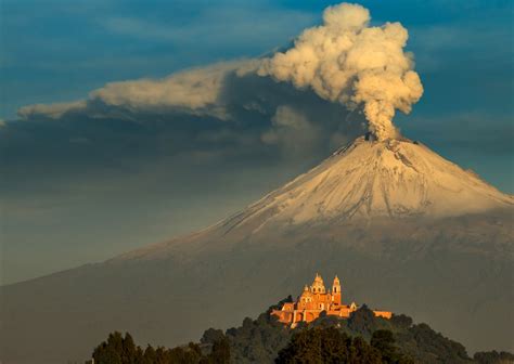 Popocatépetl Volcano Erupts In Mexico