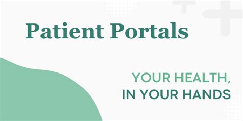 Patient Portals Manage Your Health Online Record Health