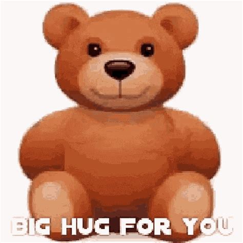 Big Hug For You Hugs GIF Big Hug For You Hugs Teddy Bear Discover