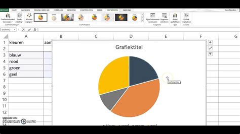 Diagrammen Grafieken In Excel Youtube