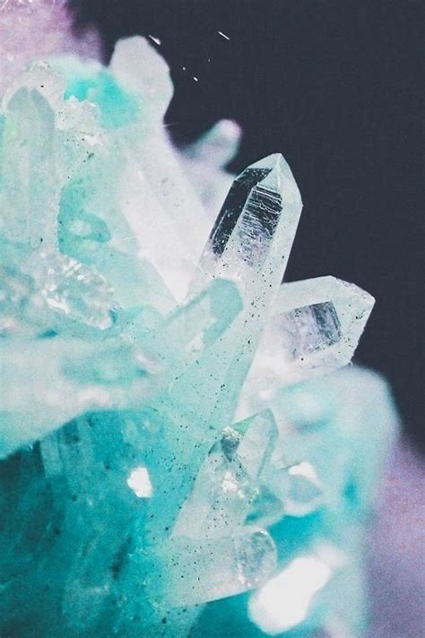Turquoise Quartz Mineral Photography Crystal Turquoise Aesthetic