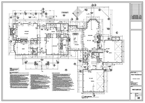 Construction Drawing Template