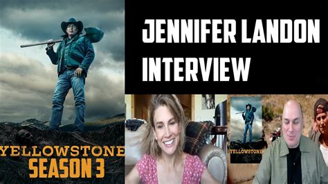 Jennifer Landon Interview Yellowstone Season Paramount Network