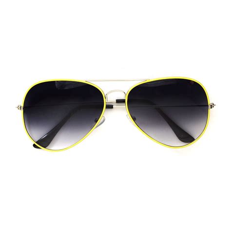 Aviator Yellow Frame Sunglasses Sunglass Frames Sunglasses Branding Sunglasses Accessories
