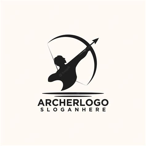 Premium Vector Archer Logo Design Vector