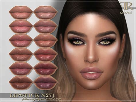 Frs Lipstick N271 By Fashionroyaltysims At Tsr Sims 4 Updates