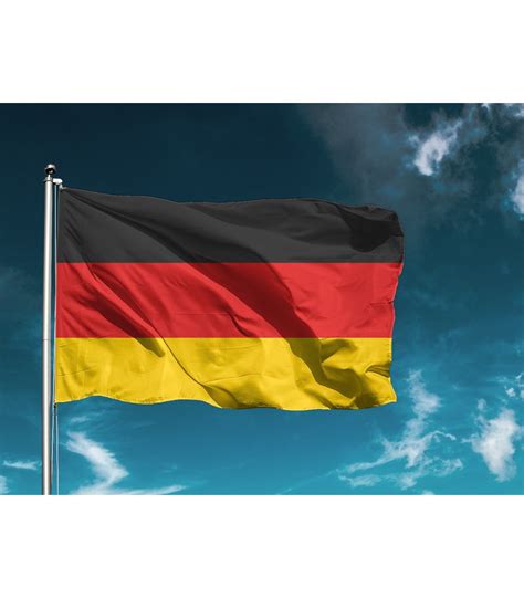 500 bc by germanic tribes. Bandera Alemania