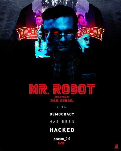 It stars rami malek as elliot alderson, a cybersecurity engineer and hacker who has social anxiety disorder and clinical. Season 4 of Mr. Robot Poster OC : MrRobot