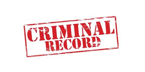 Criminal Record Criminal Register Murderer Vector Criminal Register